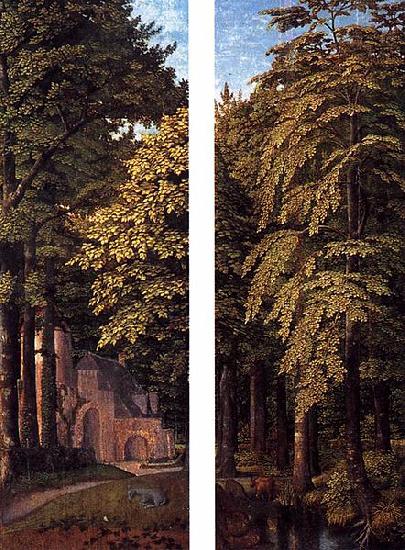 Gerard David Forest scene